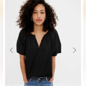 Gap Puff Sleeve Blouse